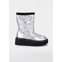 Moschino Boots Silver Talla: 38 | Botas Outlet | Mujer | Gris