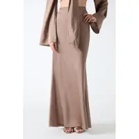Guess Marciano GUESS Monica Long Skirt Buff Taupe Talla: 42 | Faldas Maxi Outlet | Mujer | Negro