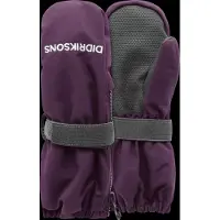 Didriksons - Kid's Biggles Zip Mittens - Guantes size 4-6 Years, morado