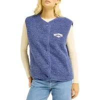 Billabong - Marcas - Be Happy Sherpa Vest True Navy para Mujer - Talla S - Azul marino