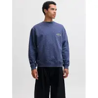 Jack & jones Sudadera 'JORNORREBRO' navy / amarillo