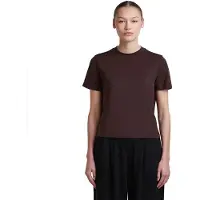 Icebreaker - Women's Merino 150 Tech Lite III S/S Crop Tee - Camiseta de merino size M, marrón