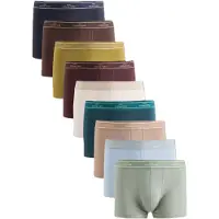 Next Calzoncillo boxer beige / crema / navy / azul claro / chocolate / mostaza / petróleo / menta / borgoña