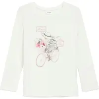 s.Oliver Camiseta crema / gris / rosa / rosa