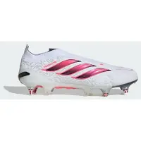 Adidas adidasBota de fútbol sin cordones Predator Elite césped natural húmedo 39 1/3 Cloud White / Solar Turbo / Core Black Unisex