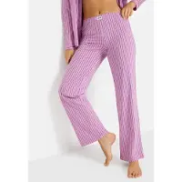 LASCANA Pantalón de pijama navy / orquidea