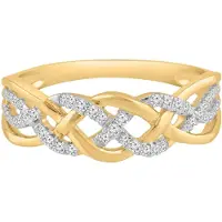 Diamant Exquis Anillo oro