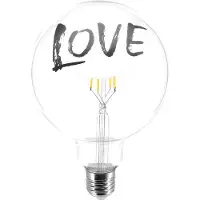 Creative Cables Bombilla Led Globo Tattoo Love G125 4.5w 470lm E27 2700k Dim