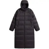 The North Face - Women's Hydrenalite City Long Down Hooded Parka - Abrigo size S, negro/gris