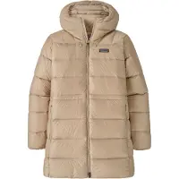 Patagonia - Women's Fitz Roy Down Parka - Parka size M, beige