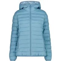 CMP - Women's Jacket Fix Hood 36K2136 - Chaqueta de fibra sintética size 48, azul/turquesa