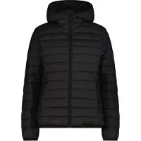 CMP - Women's Jacket Fix Hood 36K2136 - Chaqueta de fibra sintética size 46, negro