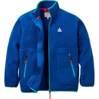 Passenger - Women's Home Full Zip Recycled Sherpa Fleece - Forro polar size M, azul