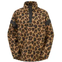 Picture - Women's Velora Printed 1/4 Fleece - Jerséis de forro polar size XL, marrón