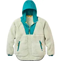 Passenger - Marcas - Beaumont Sherpa Hooded Fleece W Seaglass para Mujer - Talla L - Azul