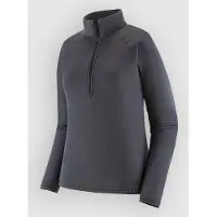 Patagonia - Women's Capilene Thermal Weight Zip-Neck - Ropa interior fibra sintética size S, gris/azul