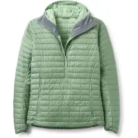 Rab - Women's Microlighter Pullover Hoody - Chaqueta de plumas size 40, verde