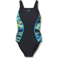 Speedo - Women's Hyperboom Splice Muscleback One Piece - Traje de baño size 44, azul