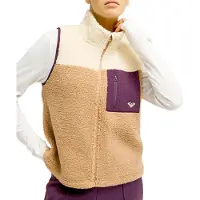 Roxy - Marcas - Boundless Spirit Vest 2 Cafe Au Lait para Mujer - Talla L - Marrón