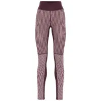 Kari Traa - Ropa interior térmica mujer - Smekker High Waist Baselayer Pants Cocoa Powder de Lana - Talla L - Rosa