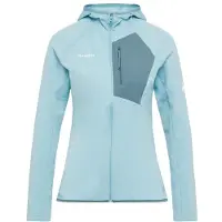 Mammut - Women's Aenergy Light Midlayer Hooded Jacket - Forro polar size XL, azul