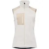 Norrøna - Women's Trollveggen Warm3 Vest - Chaleco de forro polar size M, blanco