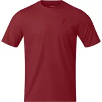 Norrøna - /29 Cotton Activity Embroidery - Camiseta de manga corta size S, rojo