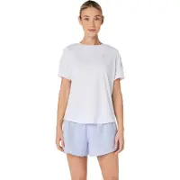 Asics - Icon S/S Top - Camiseta de running size XL, blanco