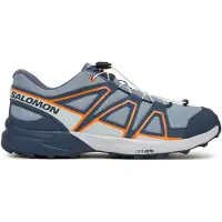 Salomon - Zapatillas de senderismo Niños - Speedcross J Tradewinds/Spellbound - Talla Infantil 32 - Gris