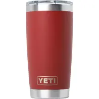 Yeti Rambler Tumbler Cup 20oz Mag Slider Lid, Stag Red, vaso térmico con tapa, 591 ml