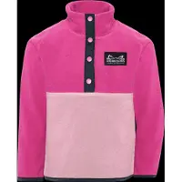 Didriksons - Kid's Monte Half Button - Jerséis de forro polar size 80, fucsia