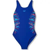 Speedo - Kid's Placmement Muscleback - Traje de baño size 140, azul