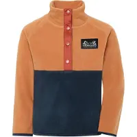 Didriksons - Kid's Monte Half Button - Jerséis de forro polar size 90, naranja