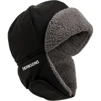 Didriksons - Kid's Biggles Cap - Gorro size 50 cm, negro