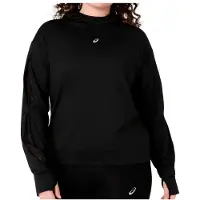 Asics - Women's Nagino Run Winter Hoodie - Camiseta de running size M, negro