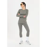 Endurance - Women's Alvaly Melange L/S Tee - Camiseta funcional size 34, gris