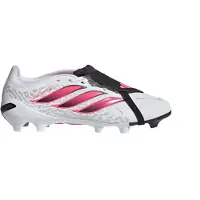 Adidas adidasBota de fútbol con lengüeta plegable Predator League césped natural seco 48 Cloud White / Solar Turbo / Core Black Unisex