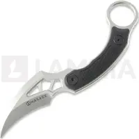 Maxace Cuchillo de entrenamiento Snow Wolf Unsharpened, Black G-10