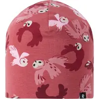 Reima - Kid's Tanssi Beanie Print - Gorro size 48-50 cm, rojo/fucsia
