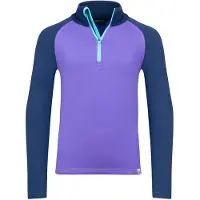 TROLLKIDS - Kid's Rauland Half Zip - Jerséis de forro polar size 164, morado