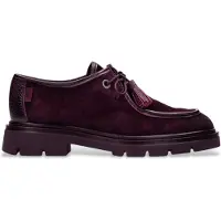 Hispanitas para mujer. HI265157 Zapatos de Piel Newyork burdeos (41), 1 a 3cm, Ninguno, Casual, Granate, outlet 2026.