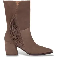 Wonders para mujer. M-6404 Botas de Piel Charme taupe (37), 3 a 5cm, Ninguno, Casual, outlet 2026.