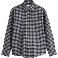 Next Camisa beige / navy / blanco
