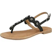 TT. BAGATT Sandalias de dedo negro