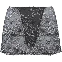 LASCANA Tanga gris / negro