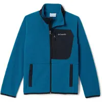Columbia - Kid's Fast Trek V Full Zip - Forro polar size L, azul