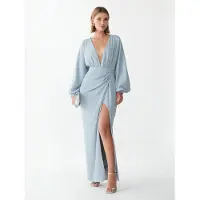 BWLDR Vestido de noche 'Elena' azul claro