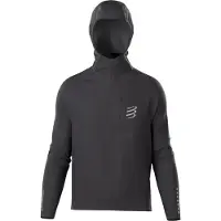 Compressport - Ropa para trail running - Tempest Waterproof Jacket M Black - Talla XL - Negro
