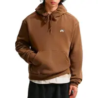 Nike SB - Sudaderas - U SB Fleece Pullover Hoodie Essentiel Logo Mosswood Brown White - Talla XL - Marrón