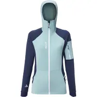 Millet - Ropa de esquí de travesía mujer - Pierra Ment Hoodie W Aquatic Saphir para Mujer de Silicona - Talla M - Azul